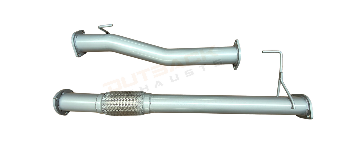 3'' OUTBACK EXHAUST SYSTEM to suit HOLDEN COLORADO 7 2.8L LWN DURAMAX 2012 - 2016 (TURBO BACK)