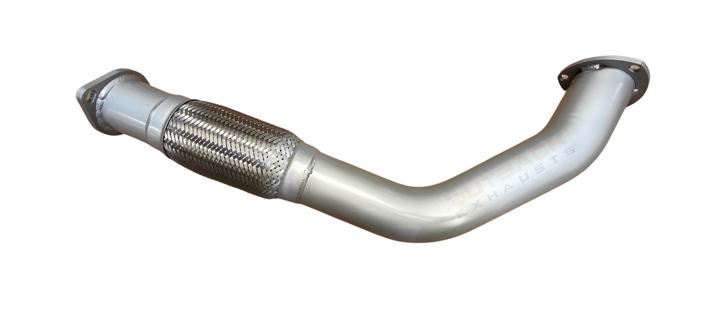 3'' OUTBACK EXHAUST SYSTEM to suit HOLDEN RODEO RA 3.0L 4JH 1TC Tub Back 2003 - 2007 (TURBO BACK)