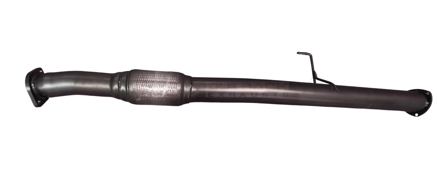 3.5'' OUTBACK EXHAUST SYSTEM to suit ISUZU DMAX 3.0L 4JJ1 2017 - 8/2020 (DPF BACK)