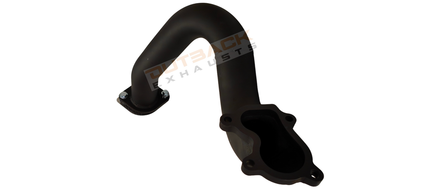 OUTBACK EXHAUST SYSTEM DUMP PIPE to suit HOLDEN RODEO TF 2.8L 4JB1 09/91 - 09/98