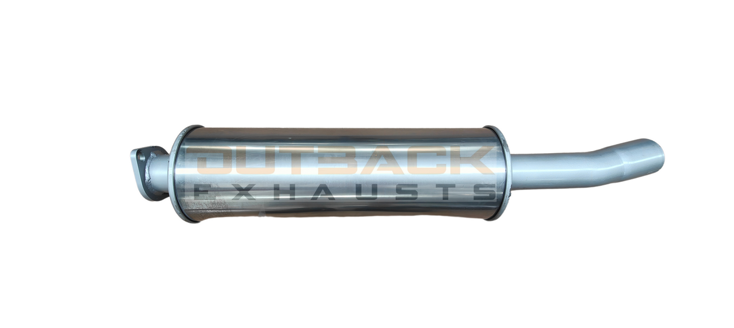 2.5'' OUTBACK EXHAUST SYSTEM to suit HOLDEN RODEO TF 2.8L 4JB1 09/91 - 09/98 (TURBO BACK)