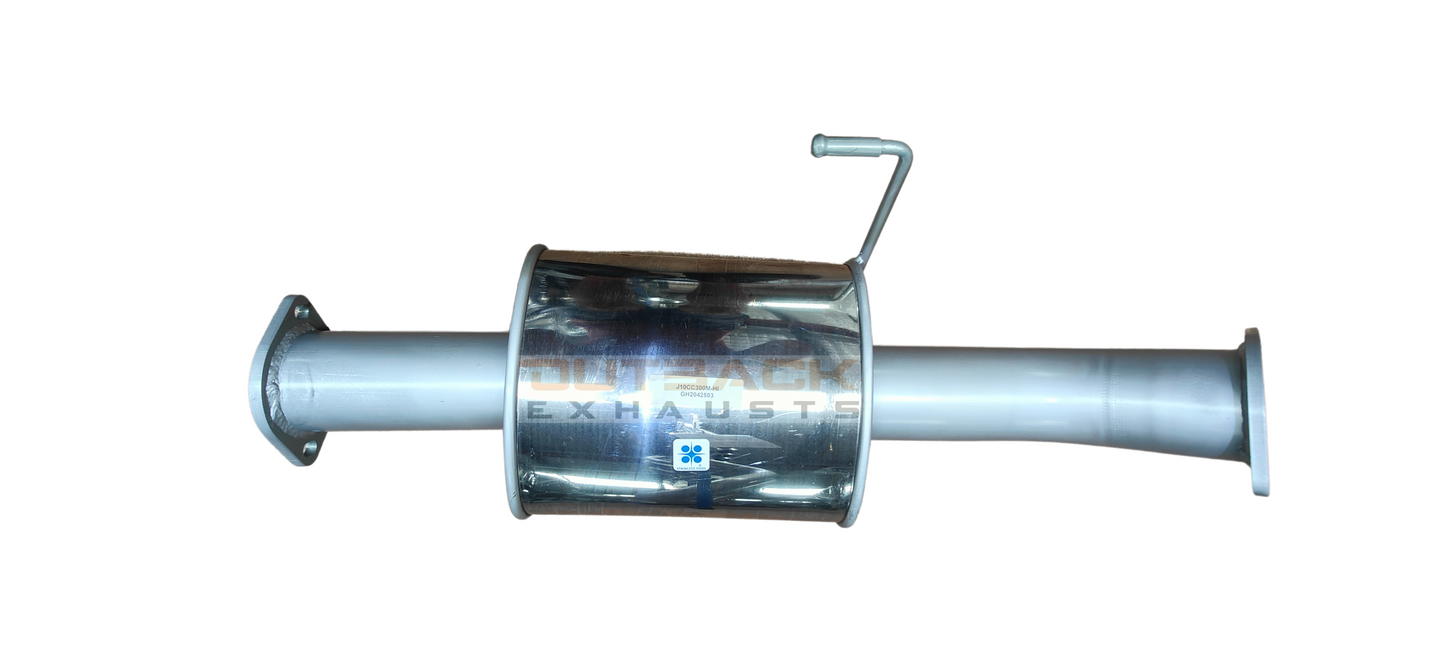 3'' OUTBACK EXHAUST SYSTEM to suit ISUZU MU-X 3.0L 4JJ1 2012 - 2016 (TURBO BACK)