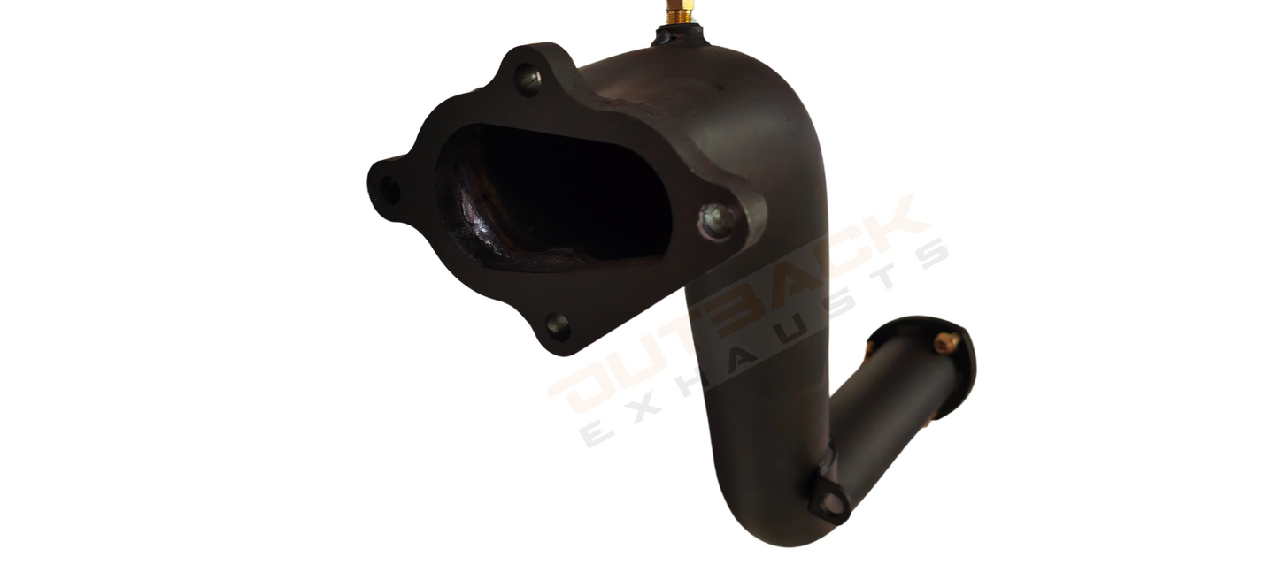 OUTBACK EXHAUST SYSTEM DUMP PIPE to suit MITSUBISHI TRITON MK 2.8L 4M40 09/96 - 2006