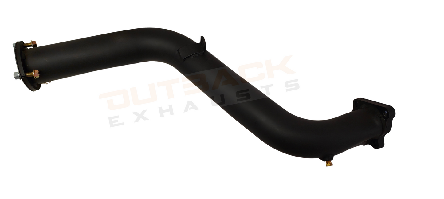 OUTBACK EXHAUST SYSTEM DUMP PIPE to suit MITSUBISHI TRITON MK 2.8L 4M40 09/96 - 2006