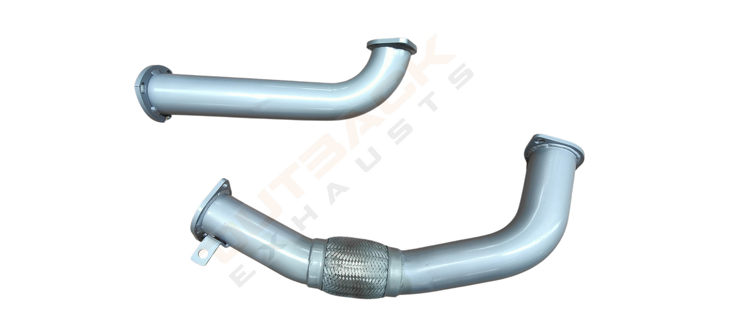 3'' OUTBACK EXHAUST SYSTEM to suit MITSUBISHI PAJERO NX / NW WAGON 3.2L 4M41 2011 - 09/2016 (TURBO BACK)