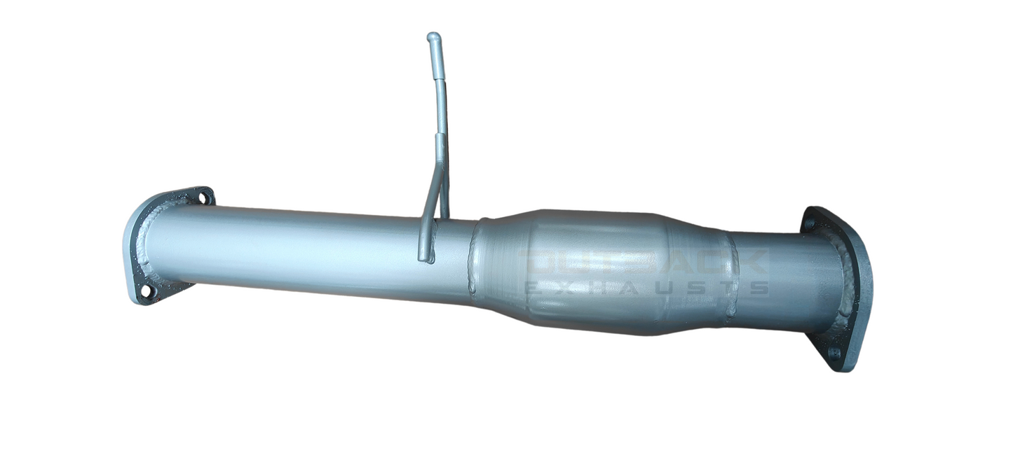 3'' OUTBACK EXHAUST SYSTEM to suit MITSUBISHI PAJERO NT WAGON 3.2L 4M41 2008 - 2013 (TURBO BACK)