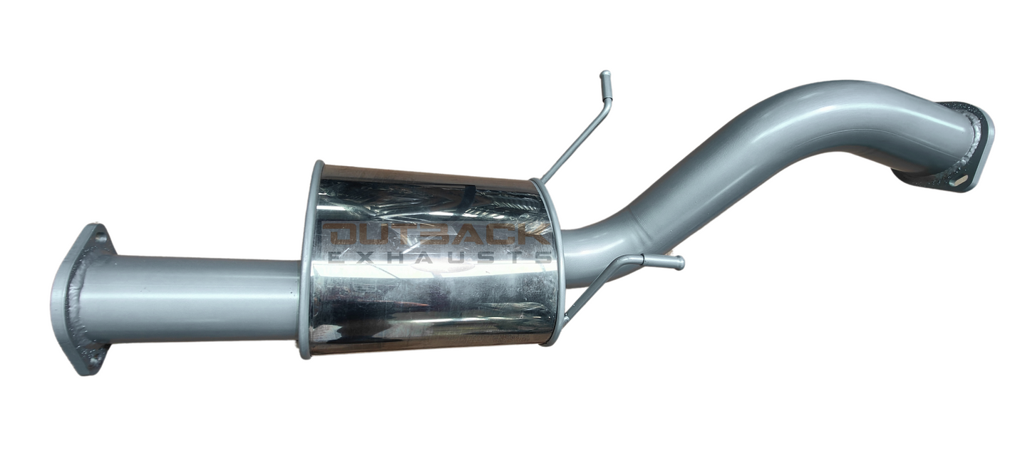 3'' OUTBACK EXHAUST SYSTEM to suit MITSUBISHI PAJERO NS 3.2L 4M41 2006 - 2010 (TURBO BACK)