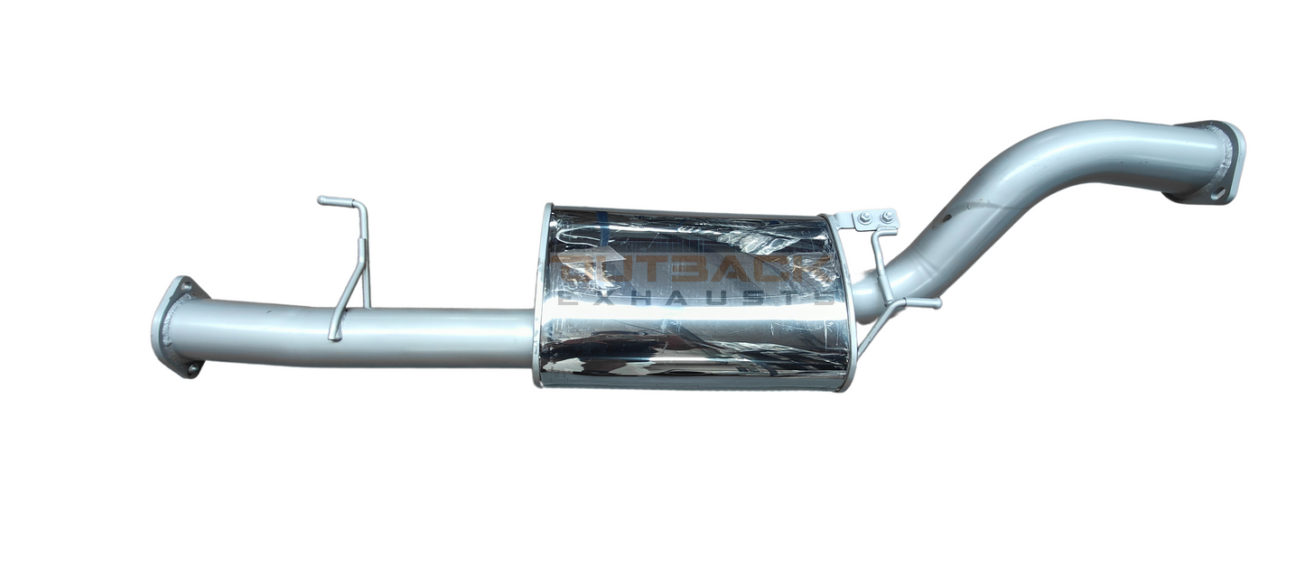 3'' OUTBACK EXHAUST SYSTEM to suit MITSUBISHI PAJERO NX / NW WAGON 3.2L 4M41 2011 - 09/2016 (TURBO BACK)