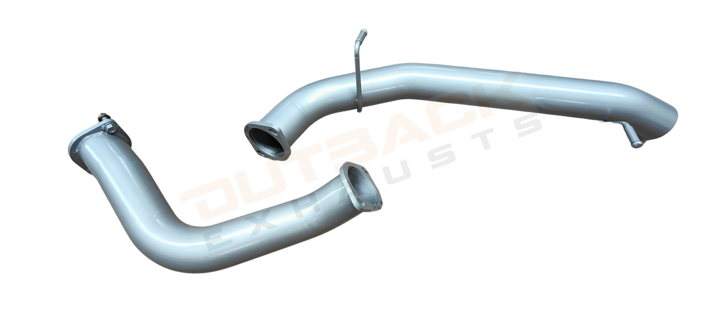 3" DPF Back Exhaust - Mitsubishi Pajero NX 3.2L 4M42 Diesel (2016-2021) | Outback Exhausts