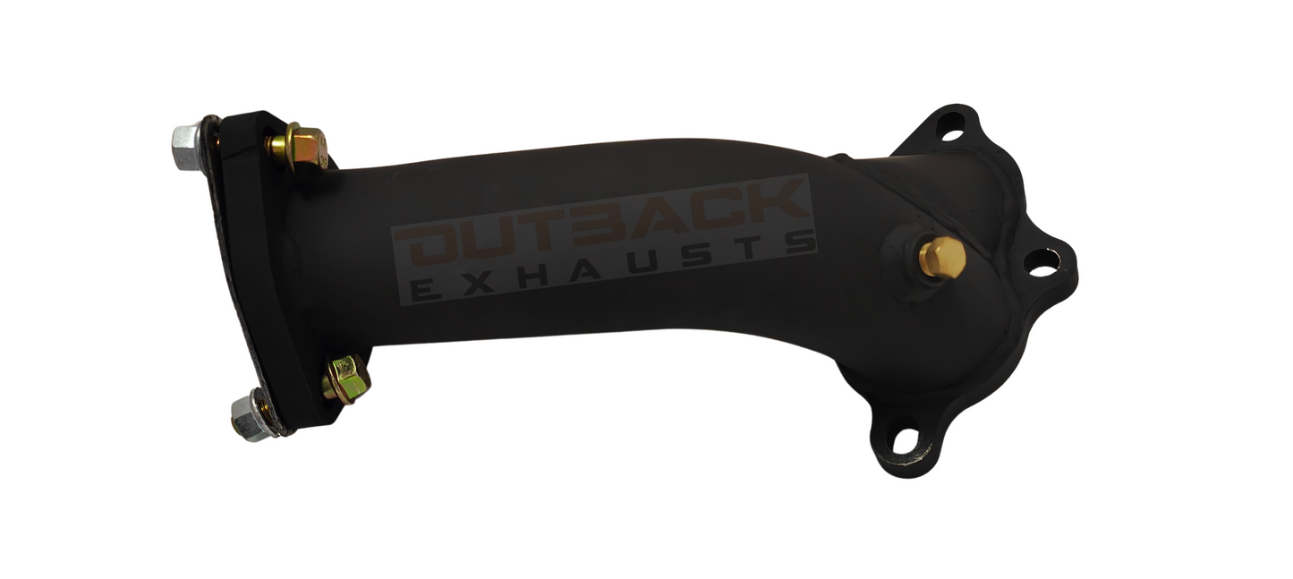 2.5'' OUTBACK EXHAUST SYSTEM to suit MITSUBISHI PAJERO NJ, NK, NL 2.8L 4M40 1993-1997 (TURBO BACK)