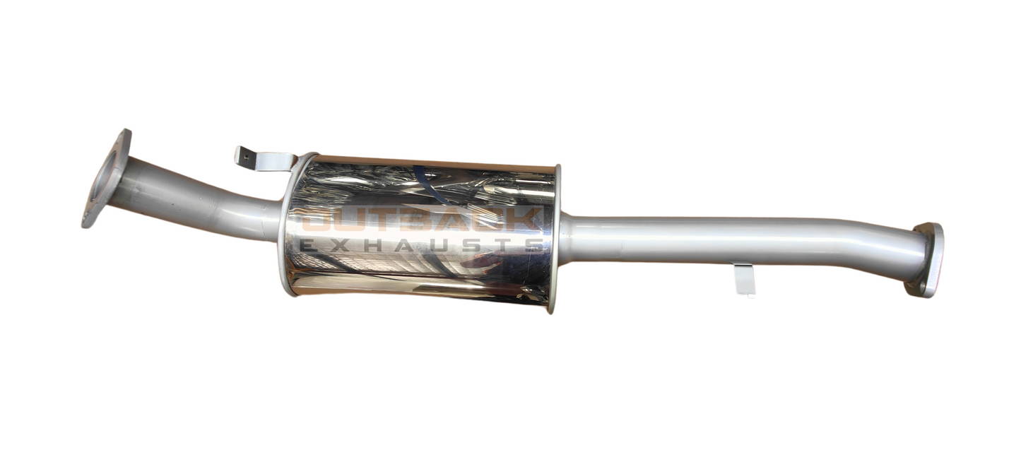 2.5'' OUTBACK EXHAUST SYSTEM to suit MITSUBISHI PAJERO NJ, NK, NL 2.8L 4M40 1993-1997 (TURBO BACK)