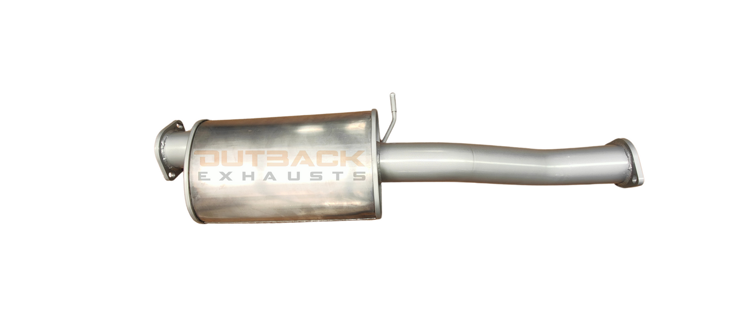 3'' OUTBACK EXHAUST SYSTEM to suit MITSUBISHI CHALLANGER PB / KH 2.5L 4D56 2009 - 2016 (TURBO BACK)