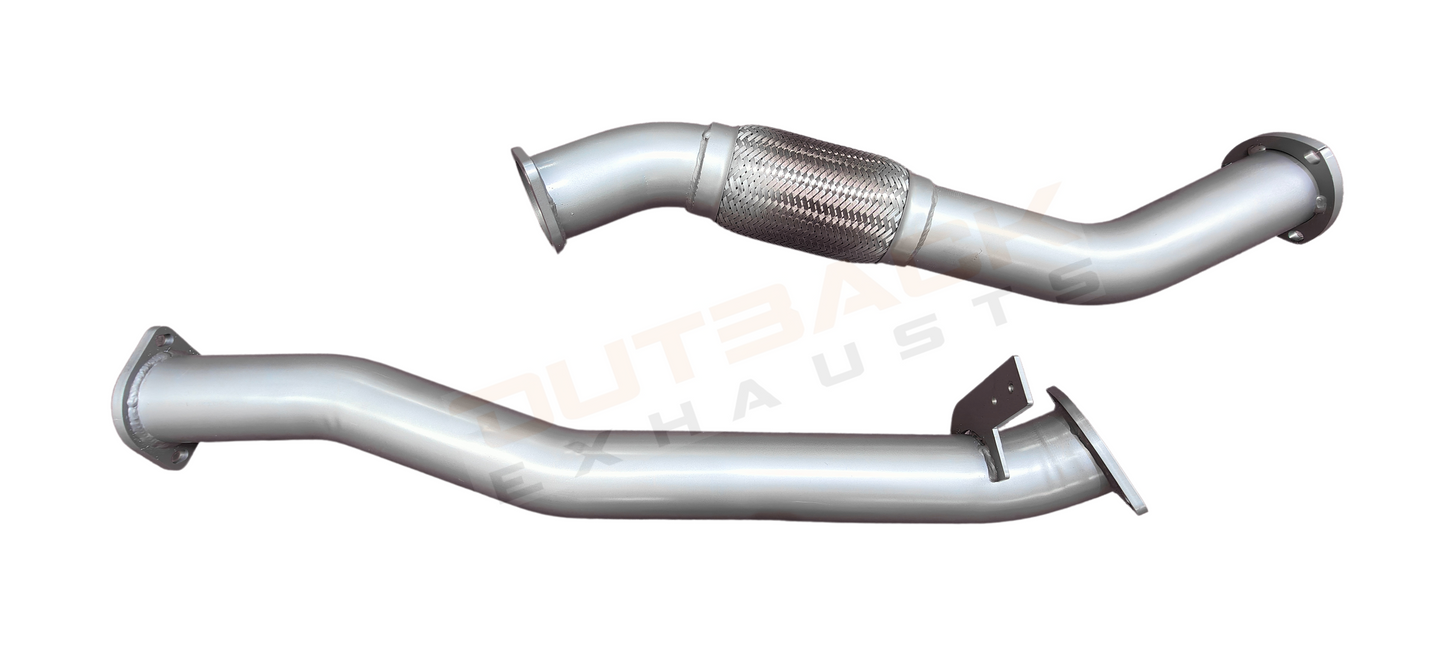 3” Outback Exhaust system to suit MITSUBISHI DELICA LWB (TURBO BACK)