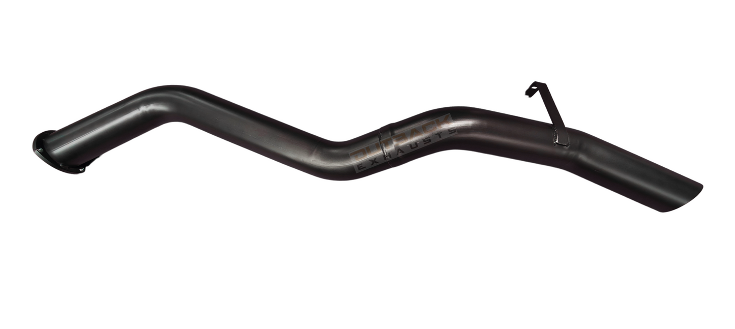 3.5'' OUTBACK EXHAUST SYSTEM to suit TOYOTA Landcruiser - 76 SERIES WAGON VDJ76 4.5L V8 2016 ON (DPF BACK)