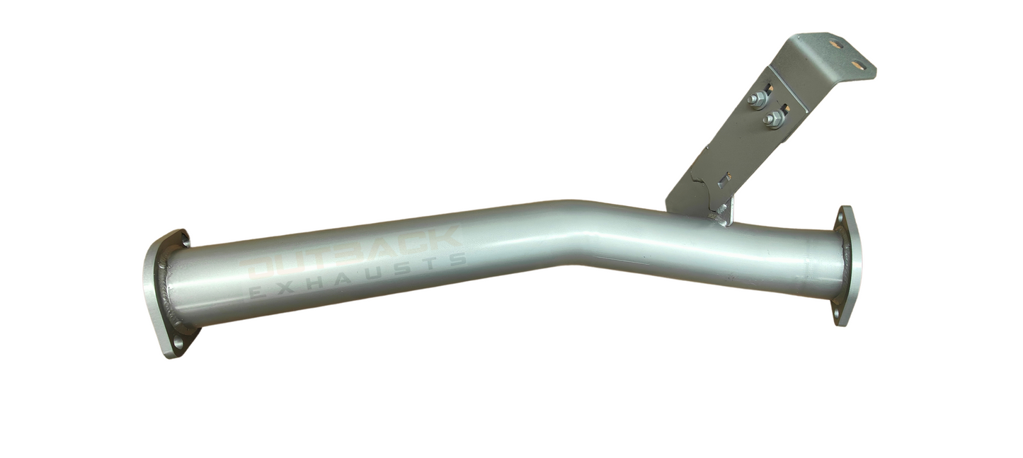 3'' OUTBACK EXHAUST SYSTEM to suit TOYOTA Landcruiser - 76 SERIES WAGON VDJ76 4.5L V8 2016 ON (DPF BACK)