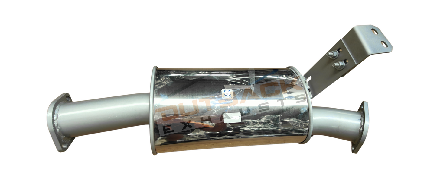 3'' OUTBACK EXHAUST SYSTEM to suit TOYOTA Landcruiser - 76 SERIES WAGON VDJ76 4.5L V8 2016 ON (DPF BACK)