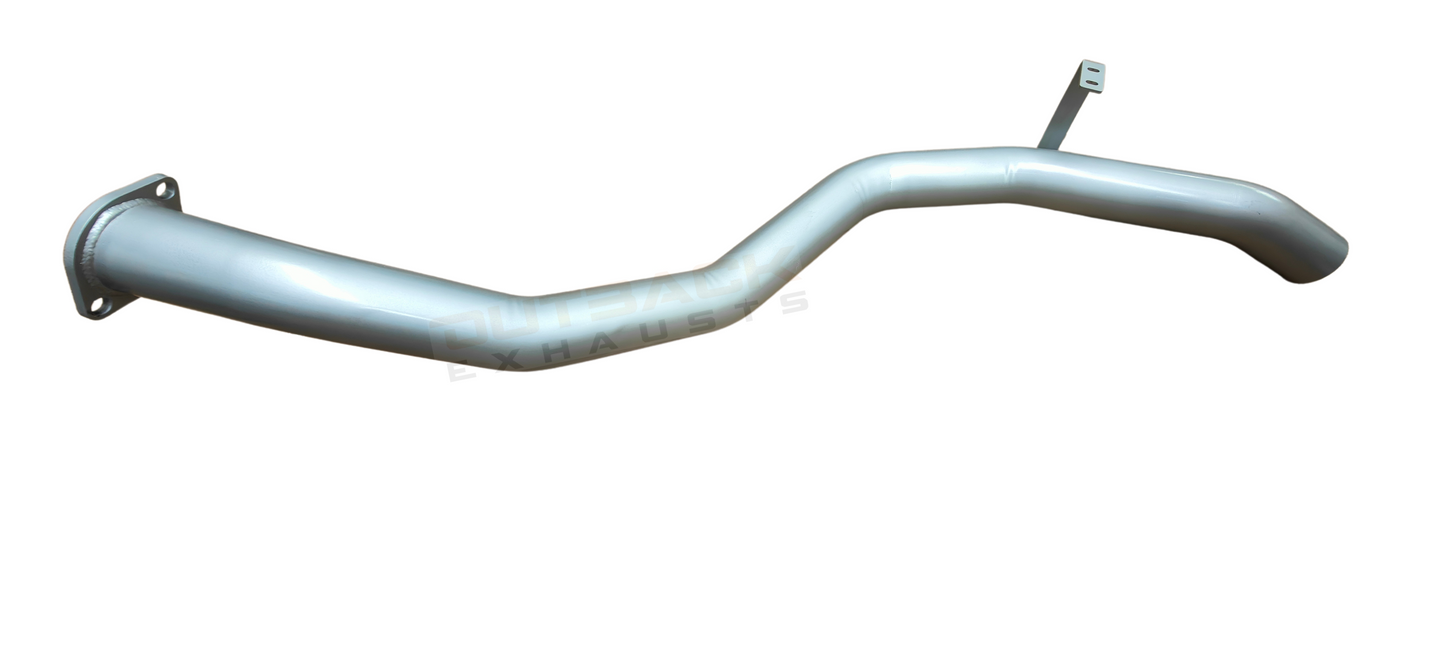 3'' OUTBACK EXHAUST SYSTEM to suit TOYOTA Landcruiser - 80 SERIES WAGON DIESEL 4.2L HDJ80 1HD-T FACTORY TURBO 1990 - 1998 (TURBO BACK)