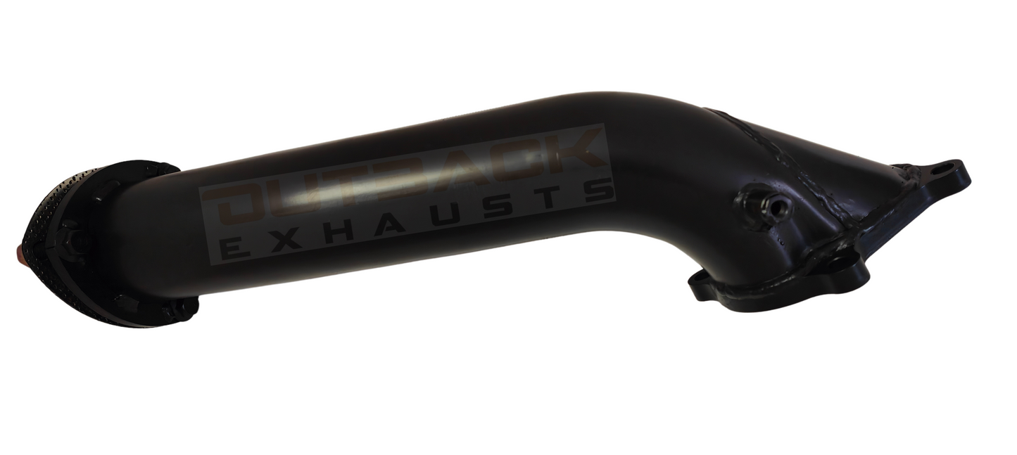 3'' OUTBACK EXHAUST SYSTEM to suit TOYOTA Landcruiser - 75, 78 SERIES UTE, TROOP CARRIER 4.2L 1HZ / 1HDT / HDJ78 01/9