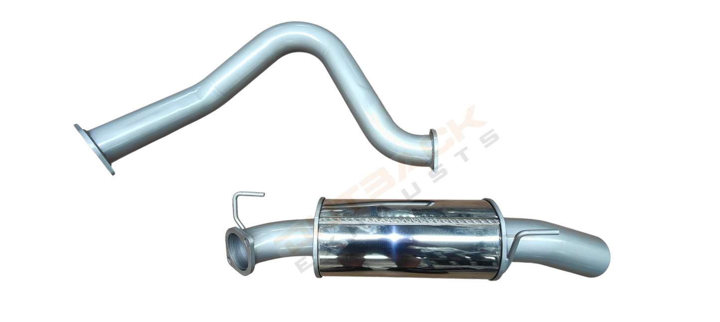 2.5 - 3'' OUTBACK EXHAUST SYSTEM to suit Lexus LX UZJ100 470 4.7L Petrol V8 WAGON 1998 - 2007 (CAT BACK)