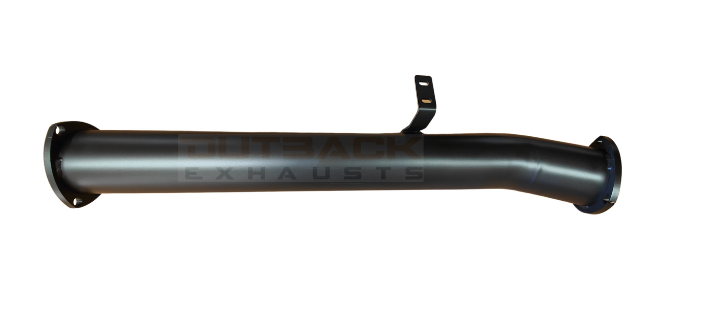 3.5" CERACHROME Outback Exhaust system to suit TOYOTA – 79 Series Double Cab (TURBO BACK)