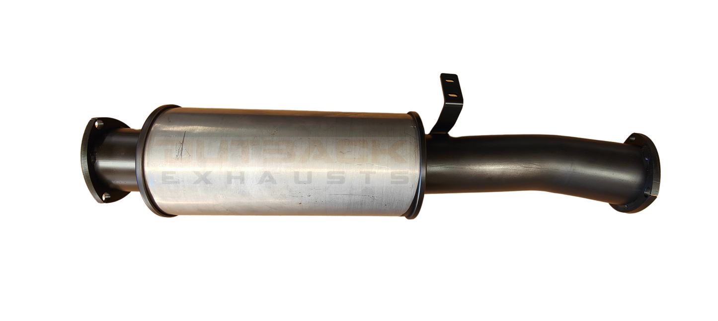 3.5" CERACHROME Outback Exhaust system to suit TOYOTA – 79 Series Double Cab (TURBO BACK)