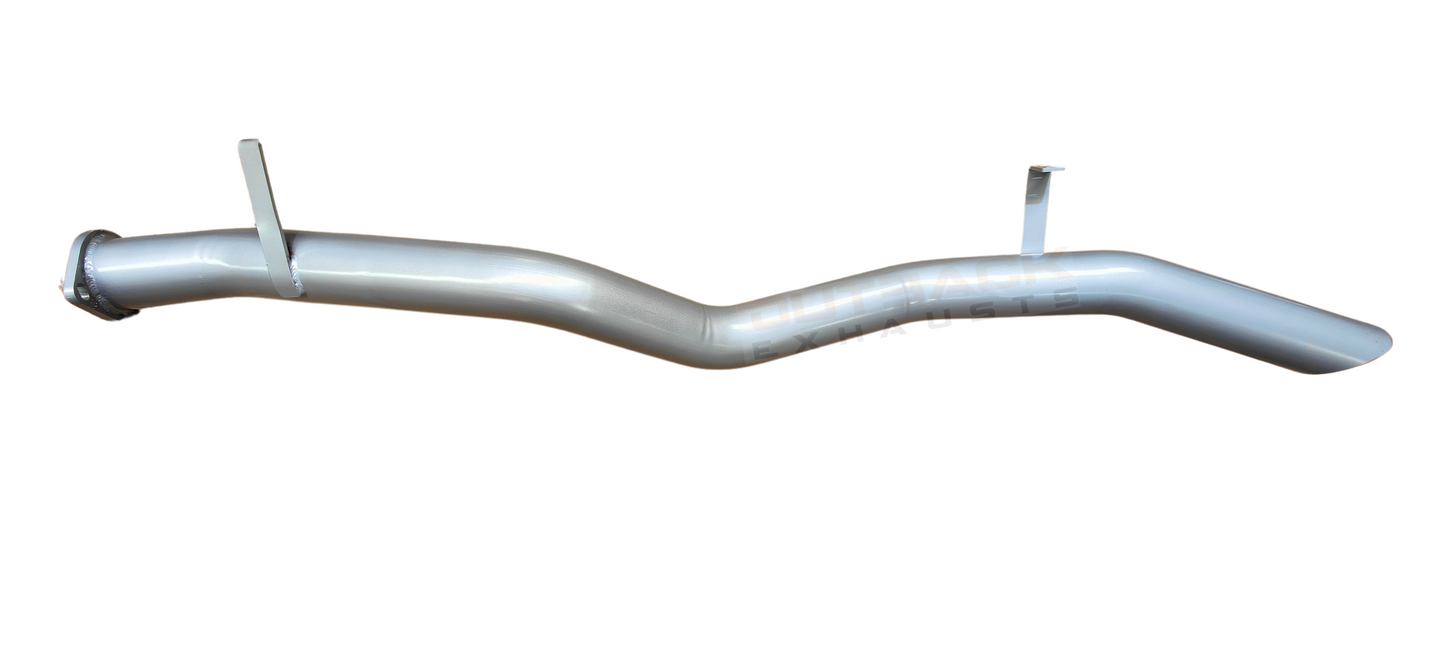 3" Turbo Back Exhaust - Toyota Landcruiser 75/78 Series Ute & Troop Carrier 4.2L 1HZ/1HDT (1990-2002) | Outback Exhausts