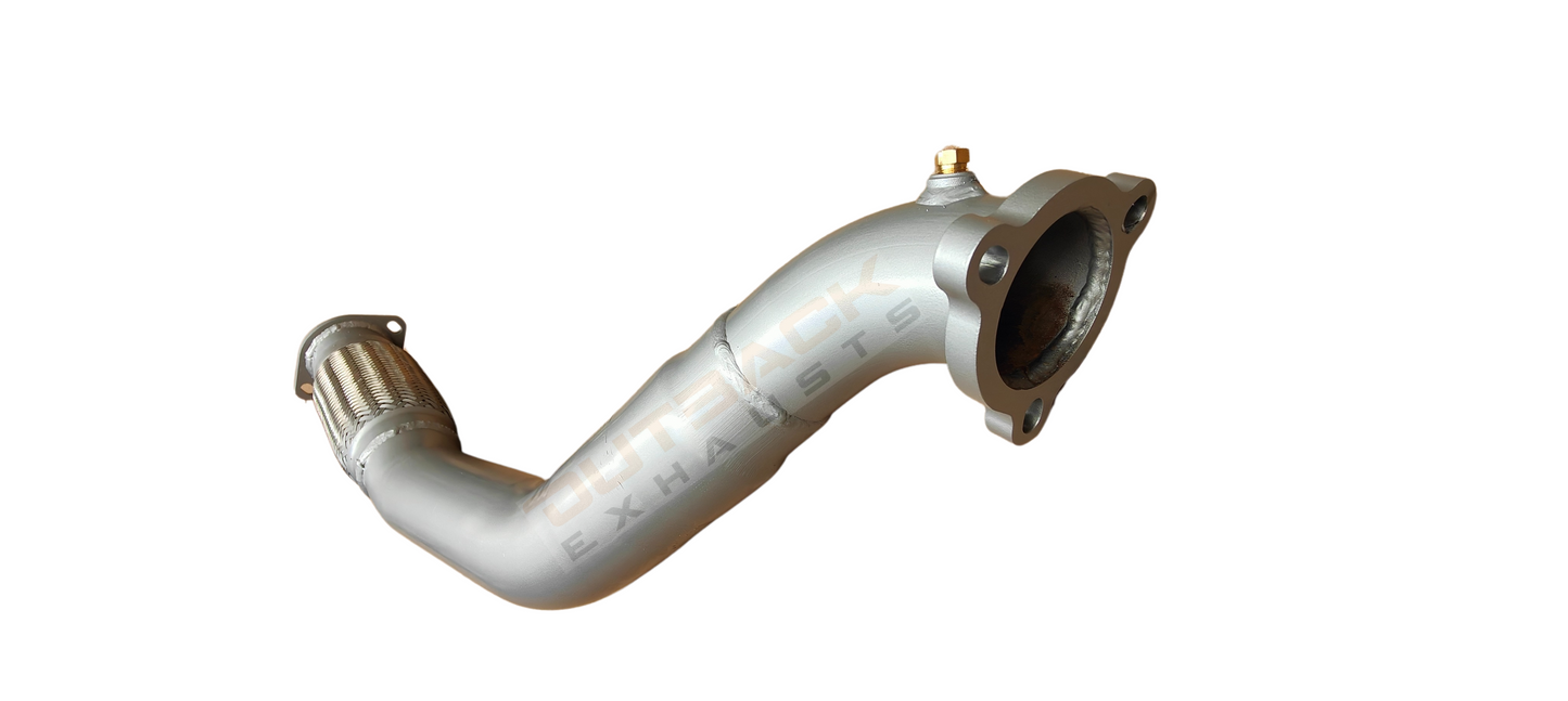 3'' OUTBACK EXHAUST SYSTEM to suit TOYOTA Landcruiser - 105 SERIES WAGON DIESEL 4.2L HZJ105 1HZ DTS TURBO UPGRADE 1998 - 2007 (TURBO BACK)
