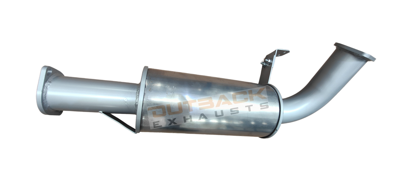 3'' OUTBACK EXHAUST SYSTEM to suit TOYOTA Landcruiser - 105 SERIES WAGON DIESEL 4.2L HZJ105 1HZ DTS TURBO UPGRADE 1998 - 2007 (TURBO BACK)