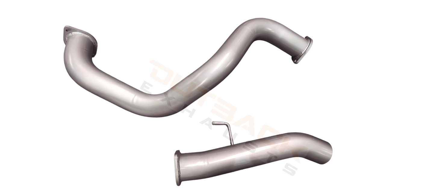 3'' OUTBACK EXHAUST SYSTEM to suit TOYOTA PRADO 150 2.8L 1GD-FTV 06/2015 ON (DPF BACK)