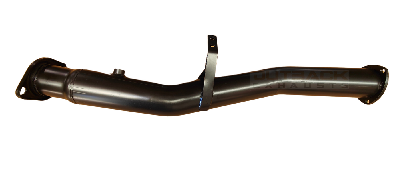 3.5” CERACHROME OUTBACK EXHAUST SYSTEM to suit TOYOTA Landcruiser - 79 SERIES UTE SINGLE / DOUBLE CAB VDJ79 4.5L V8 10/2016 ON (DPF BACK)