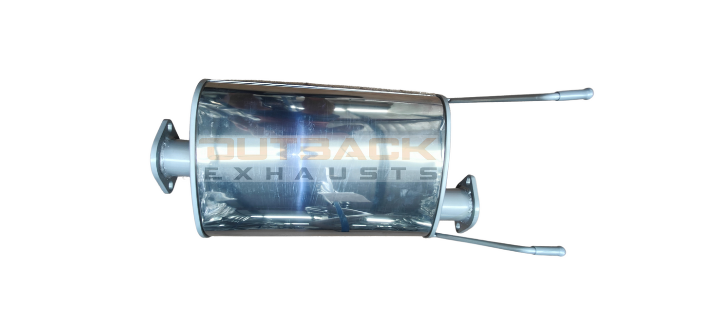 2.5” Outback Exhaust system to suit TOYOTA Hilux LN167 (WITH EXTRACTORS)