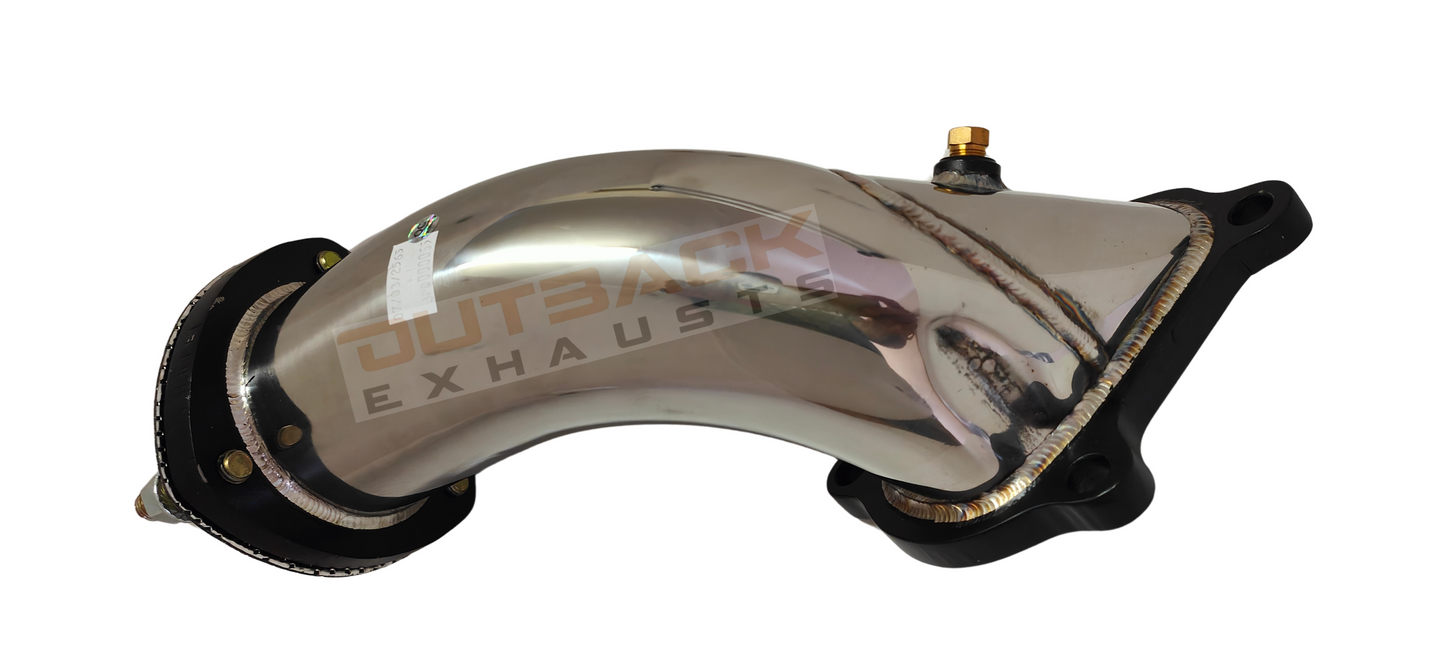 3'' OUTBACK EXHAUST SYSTEM to suit TOYOTA L/C - 60 SERIES WAGON 4L 12H-T, FACTORY TURBO 1980 - 1990 (TURBO BACK)