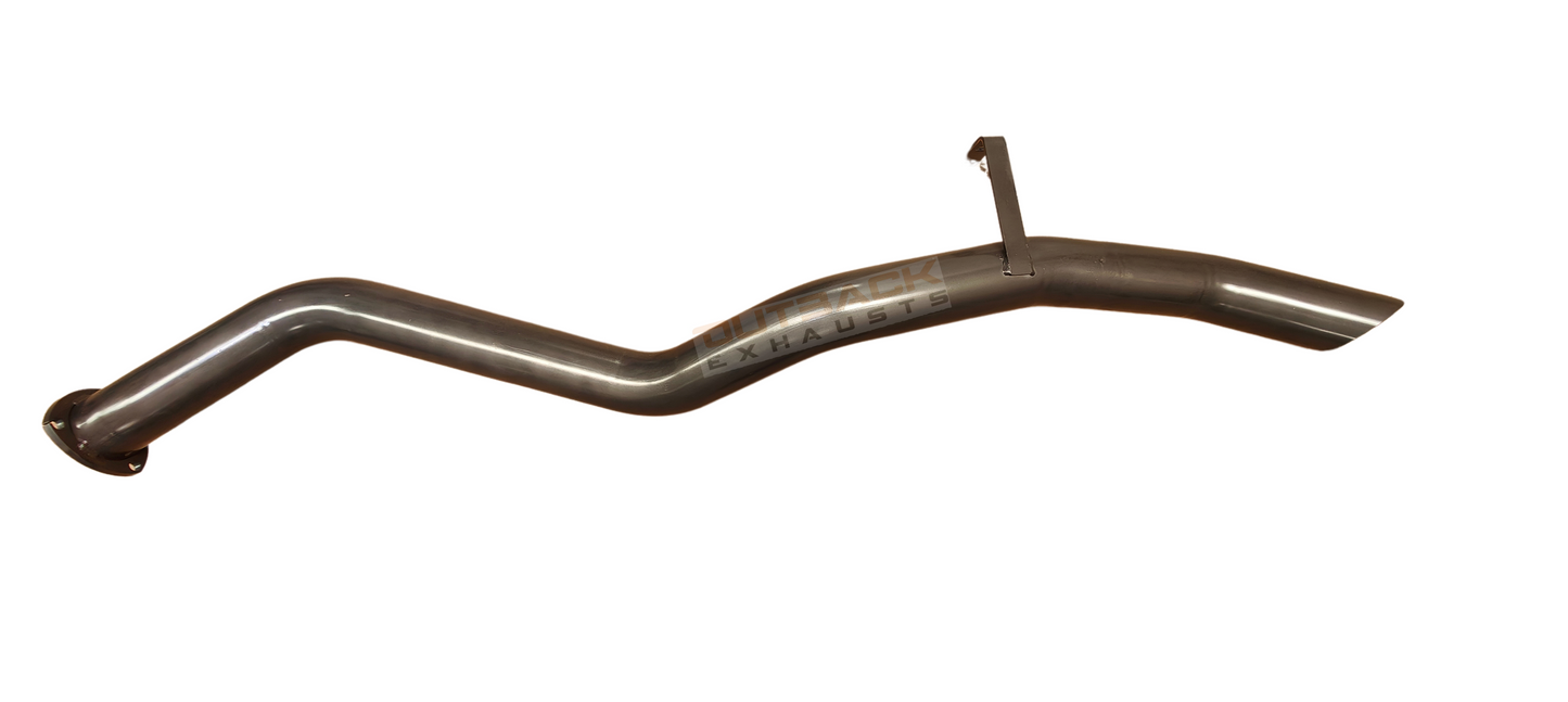 3'' OUTBACK EXHAUST SYSTEM to suit TOYOTA Landcruiser - 60 SERIES WAGON 4L 12H-T, DTS TURBO UPGRADE 1980 - 1990 (TURBO BACK)