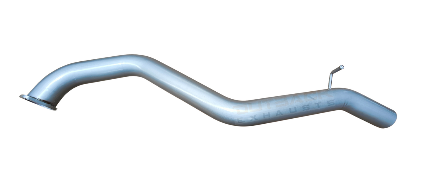 3'' OUTBACK EXHAUST SYSTEM to suit TOYOTA HILUX KUN16R KUN25R KUN26R / NP70 3.0L D4D 03/2005 - 2015 (TURBO BACK)