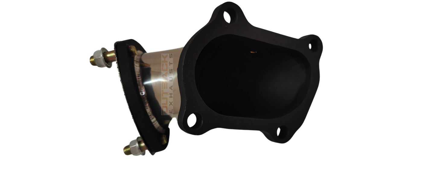 3'' OUTBACK EXHAUST SYSTEM DUMP PIPE to suit TOYOTA Landcruiser - 80 SERIES WAGON DIESEL 4.2L HDJ80 1HD-T FACTORY TURBO 1990 - 1998