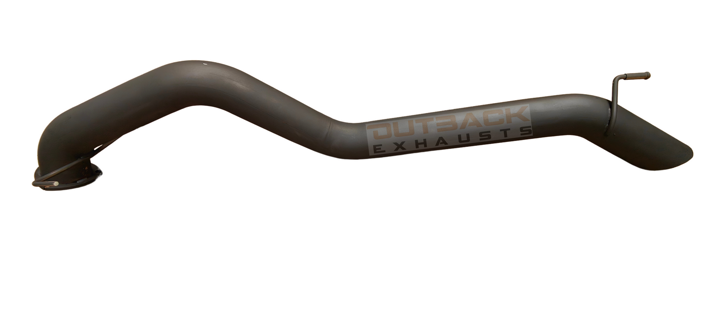 3.5" DPF Back Exhaust - Toyota Hilux N80 GUN126R 2.8L 1GD-FTV (2016-On) | Outback Exhausts