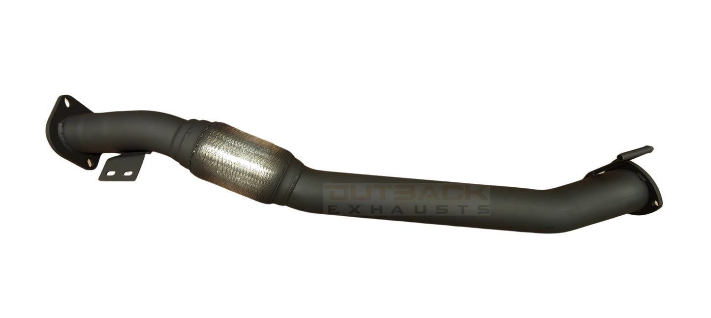 3.5'' OUTBACK EXHAUST SYSTEM to suit TOYOTA Landcruiser - 300 SERIES WAGON DIESEL FJA300R 3.3L V6 TWIN TURBO DIESEL 7/2021 ON (DPF BACK)