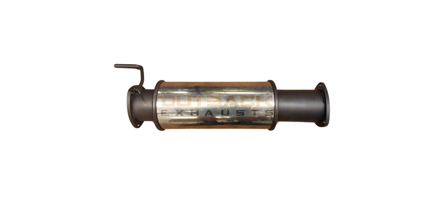 3.5'' OUTBACK EXHAUST SYSTEM to suit TOYOTA Landcruiser - 300 SERIES WAGON DIESEL FJA300R 3.3L V6 TWIN TURBO DIESEL 7/2021 ON (DPF BACK)