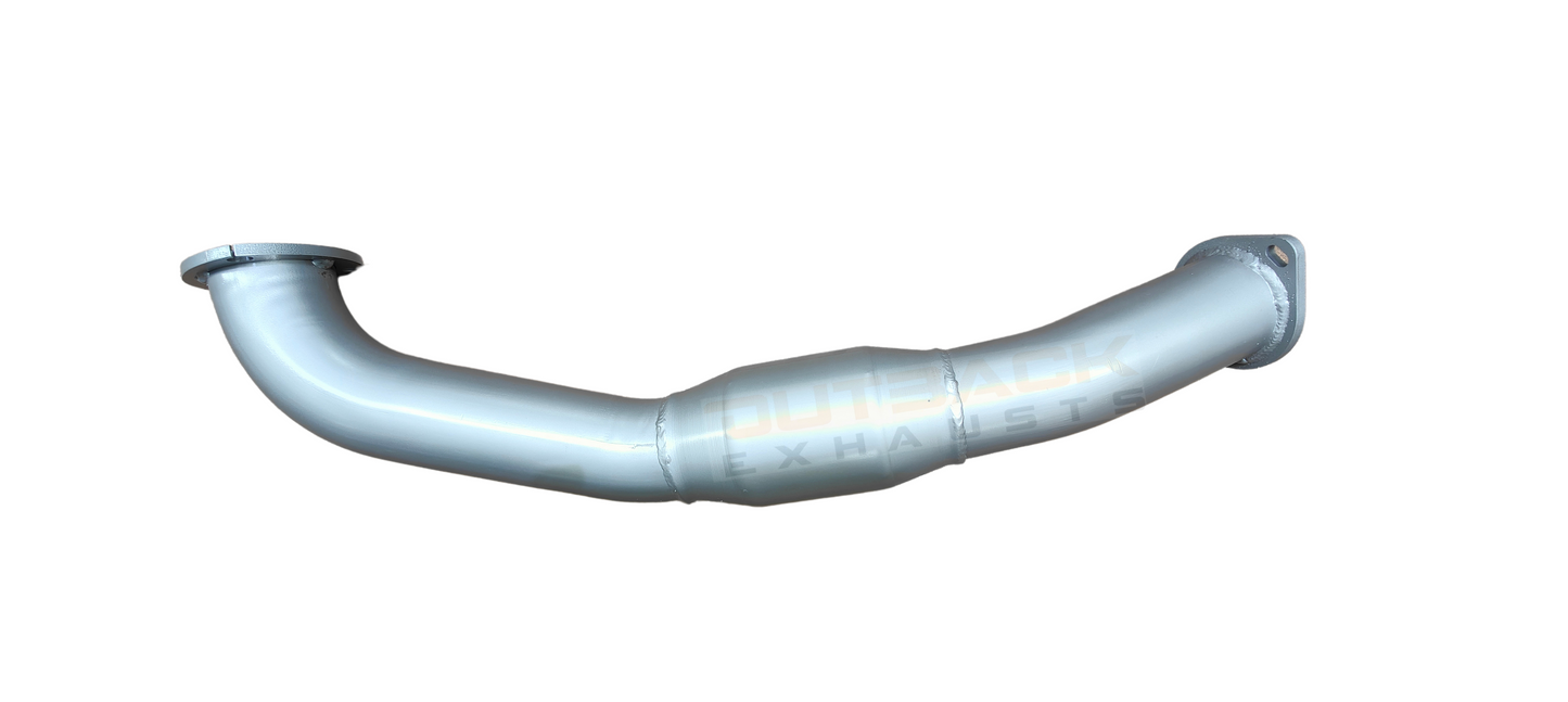 3'' OUTBACK EXHAUST SYSTEM to suit NISSAN NAVARA D22 UTE 2.5L YD25 Common Rail 2008 - 2016 (TURBO BACK)