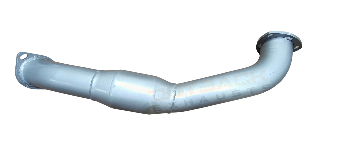 3'' OUTBACK EXHAUST SYSTEM to suit NISSAN NAVARA D22 UTE 3.0L ZD30 Direct Inject 3/02 - 2007 (TURBO BACK)