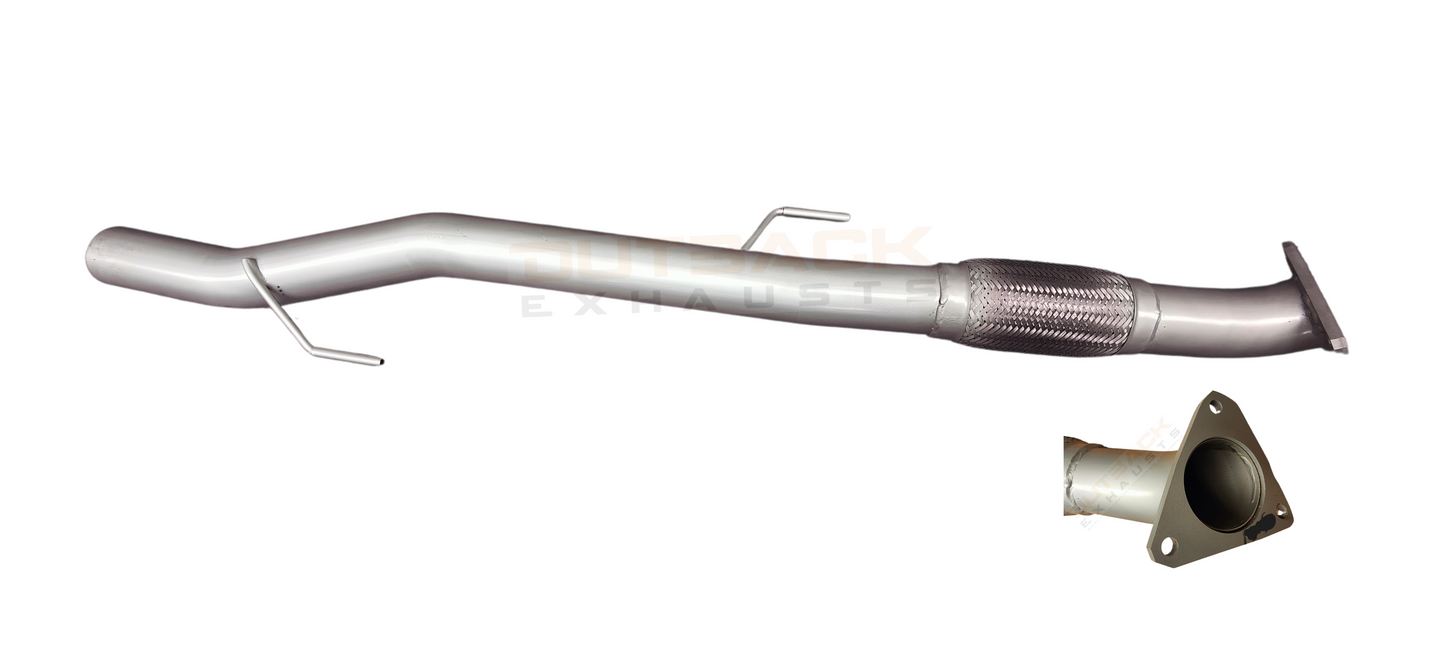 3'' OUTBACK EXHAUST SYSTEM to suit NISSAN NAVARA STX550 3.0L V6 2010 - 2015 (CAT BACK)