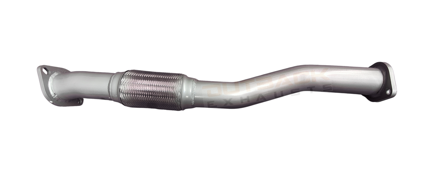 2.5'' OUTBACK EXHAUST SYSTEM to suit NISSAN PATROL WAGON GU / Y61 4.8L TB48, PETROL NATURALLY ASPIRATED 2001-2015 (WITH EXTRACTOR)