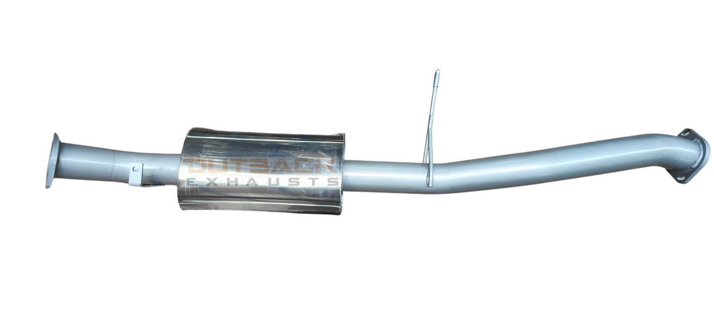 3'' OUTBACK EXHAUST SYSTEM to suit NISSAN PATROL GQ WAGON 4.2L TD42 04/91 - 10/94 (TURBO BACK)