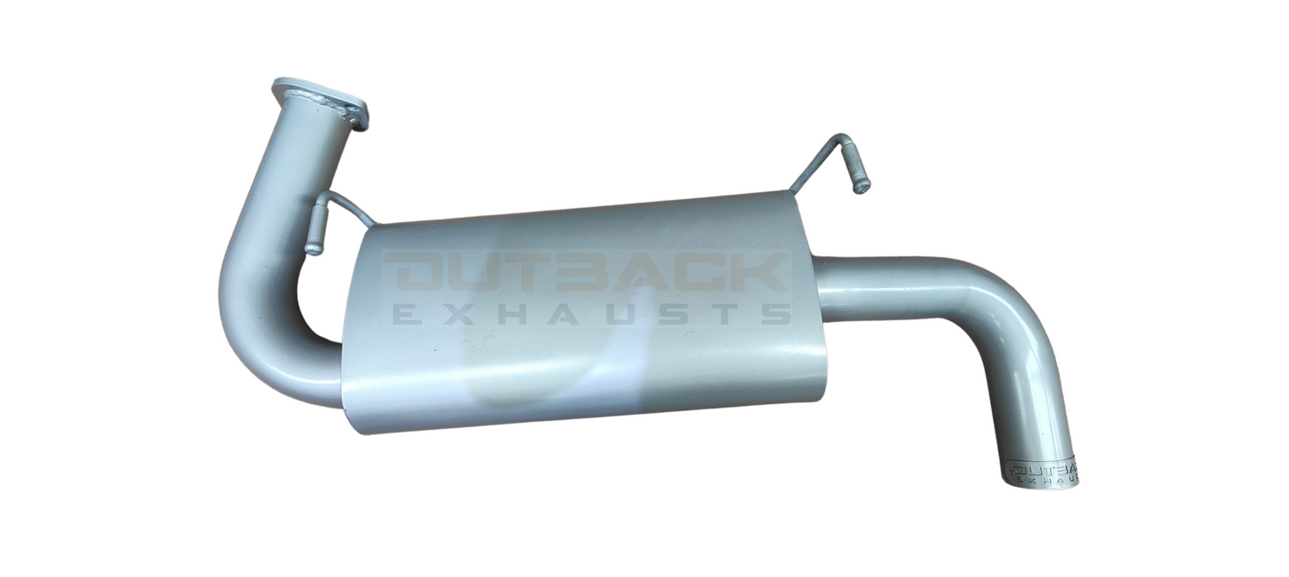 "2.5'' OUTBACK EXHAUST SYSTEM to suit SUZUKI JIMNY XL 5 DOOR 1.5 Ltr., K15B NATURALLY ASPIRATED 2019 ON (MANIFOLD BACK)"