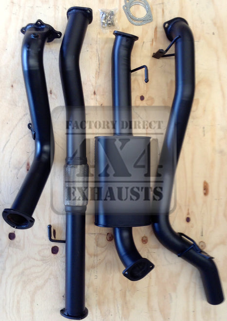 3'' OUTBACK EXHAUST SYSTEM to suit MITSUBISHI TRITON MK 2.8L 4M40 09/96 - 2006 (TURBO BACK)