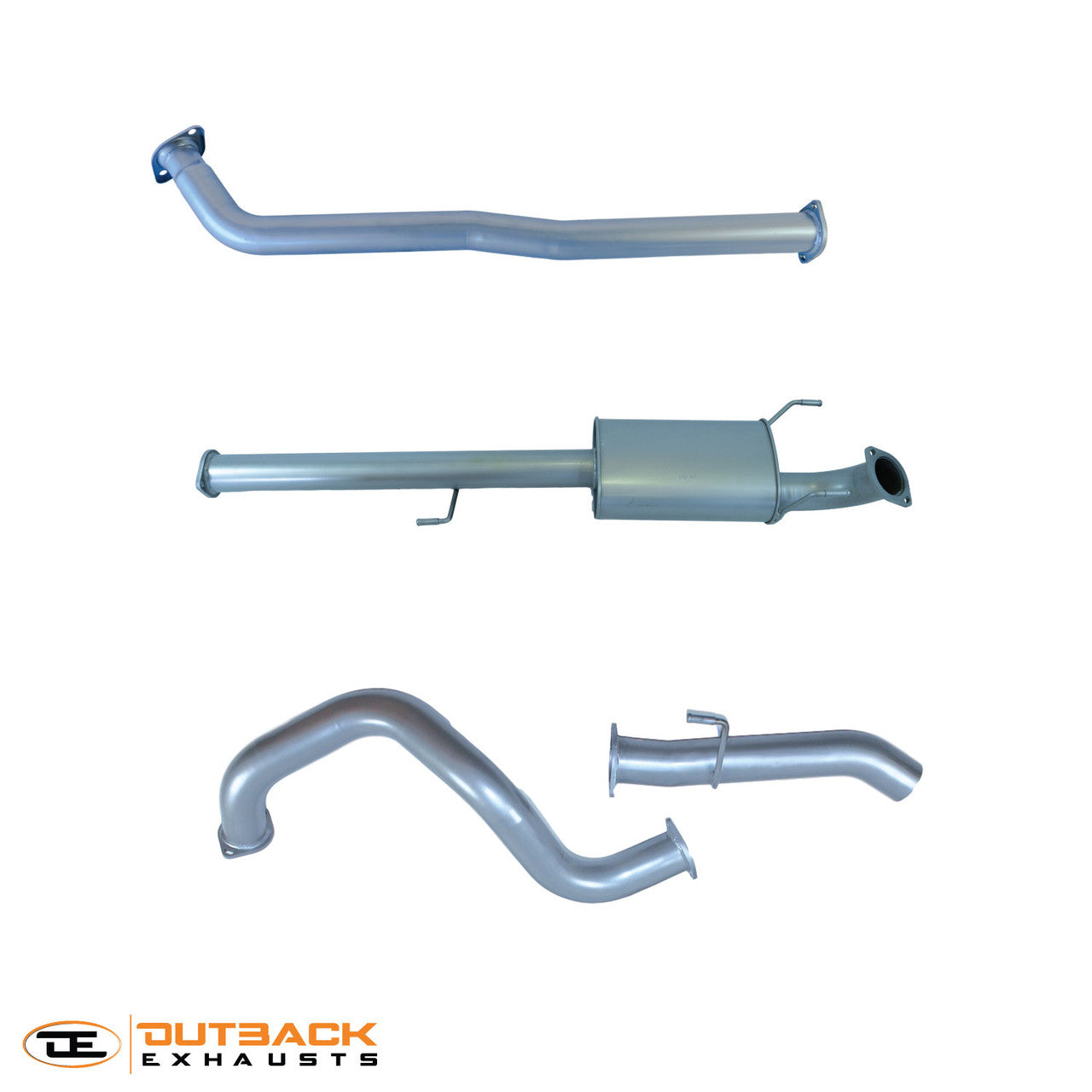 3'' OUTBACK EXHAUST SYSTEM to suit TOYOTA PRADO 150 2.8L 1GD-FTV 06/2015 ON (DPF BACK)