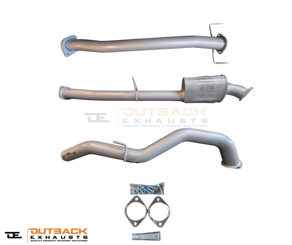 3" DPF Back Exhaust System - Mitsubishi Triton MQ/MR 2.4L 4N15 (2016-On) | Outback Exhausts
