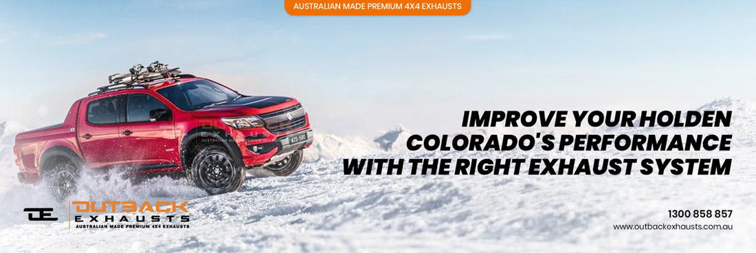 Holden Colorado exhaust system
