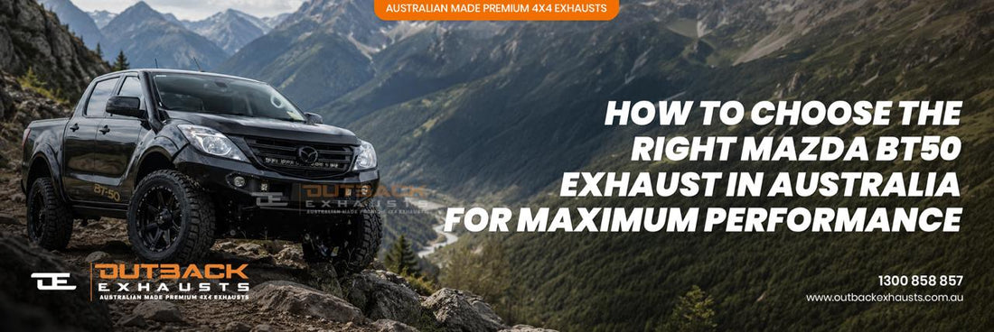 Mazda BT50 exhaust