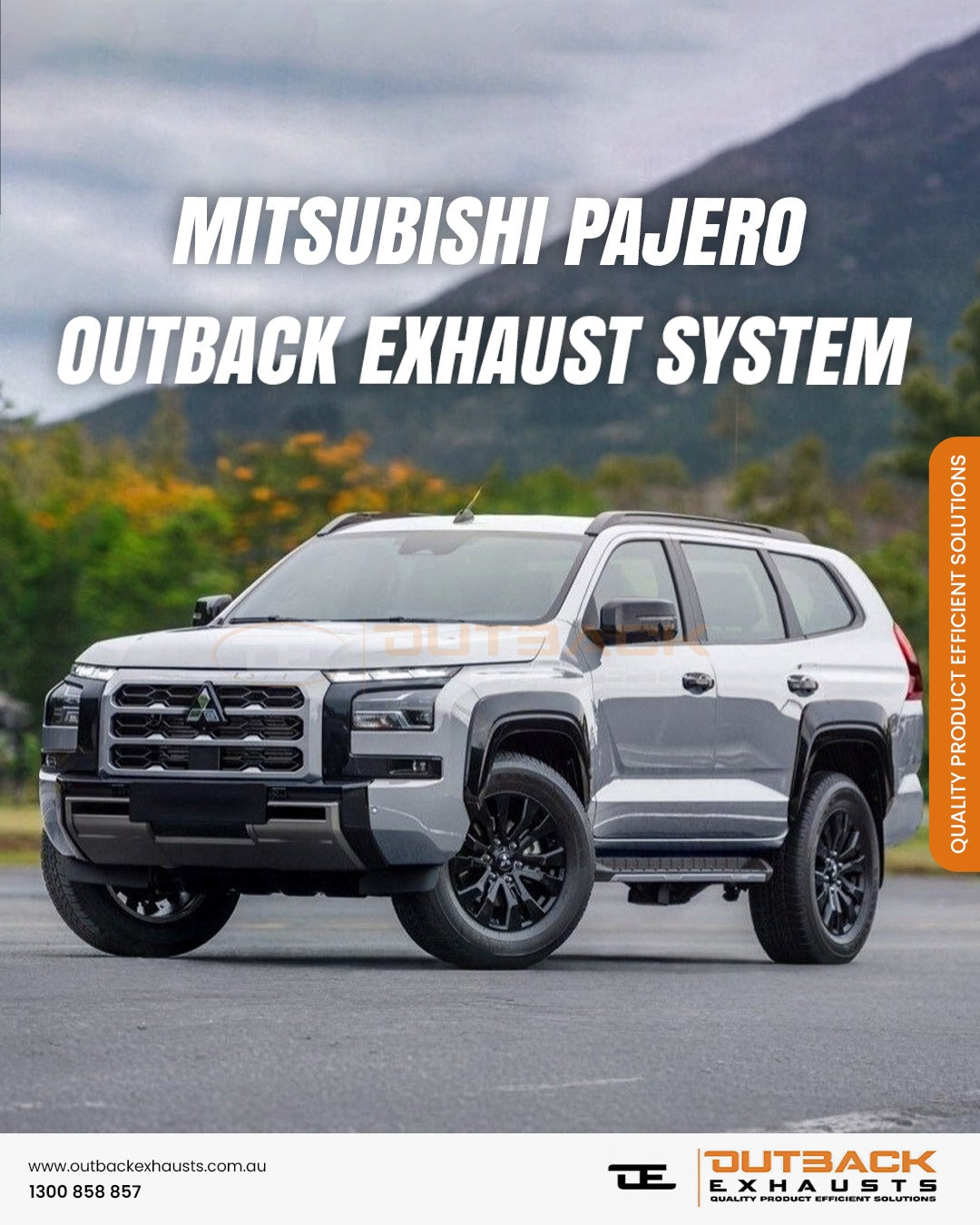 Mitsubishi Pajero Sport Exhaust Systems | Outback Exhausts